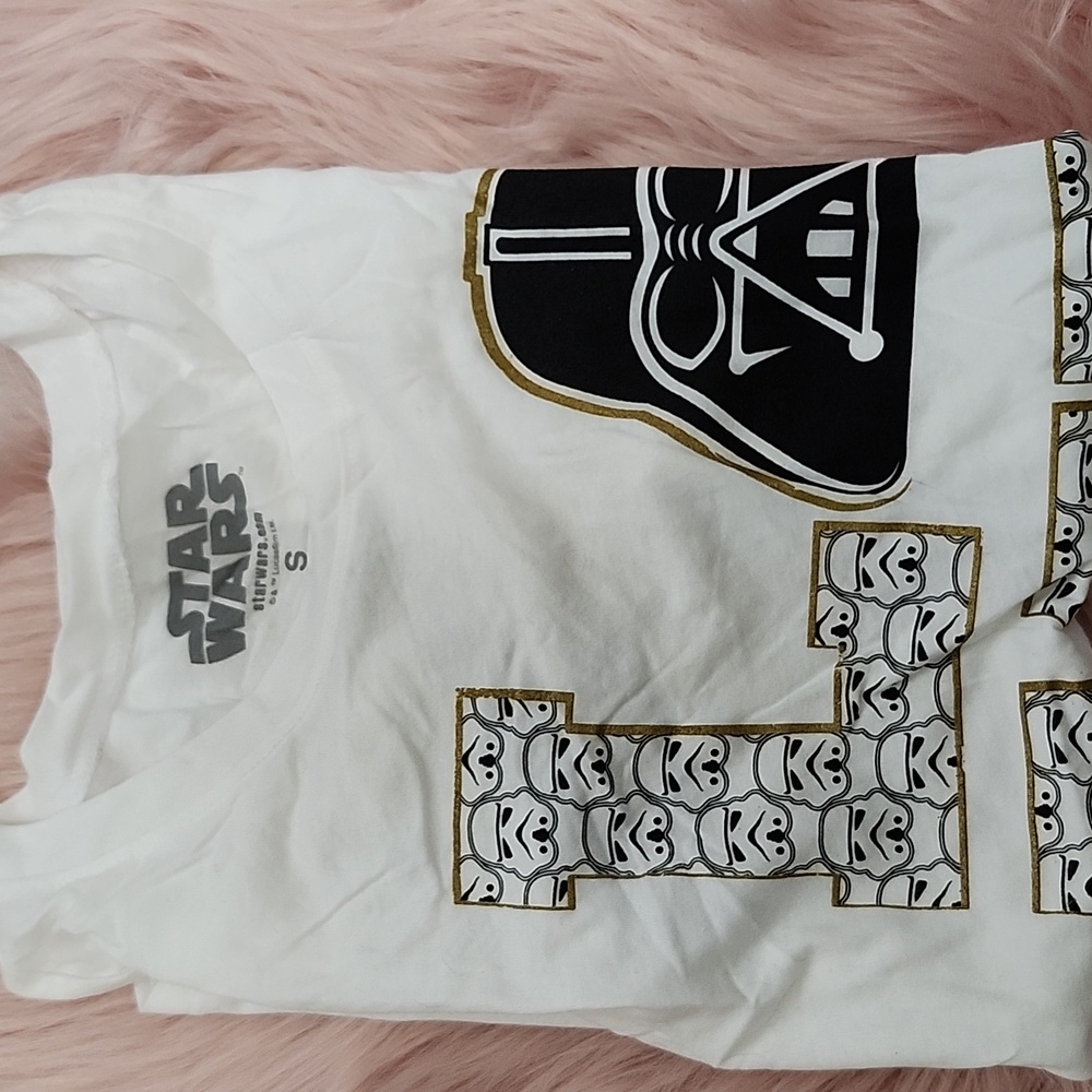 Y2K FIND!!  Brand New MARVEL COMICS STAR WARS LOGO SHORT SLEEVE T-SHIRT-S